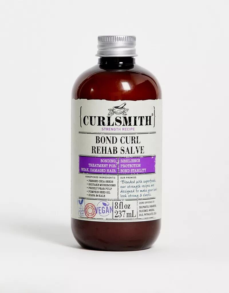 Curlsmith - Bond Curl Rehab Salve - восстанавливающий крем для локонов, 8 унций
Curlsmith - Bond Curl Rehab Salve - восстанавливающий крем для локонов, 8 унций