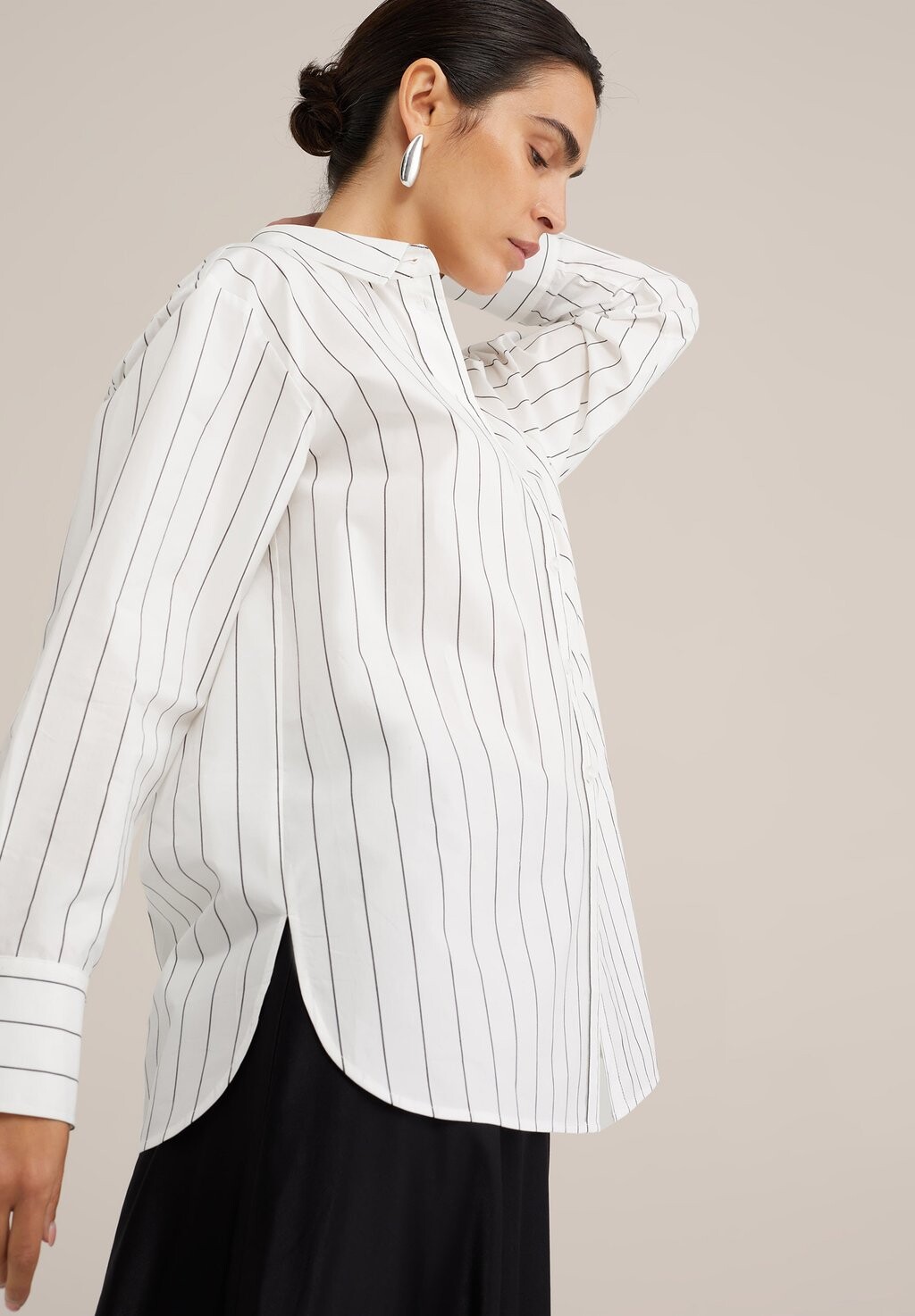 Блузка на пуговицах WE Fashion, белый
Блузка на пуговицах WE Fashion, белый