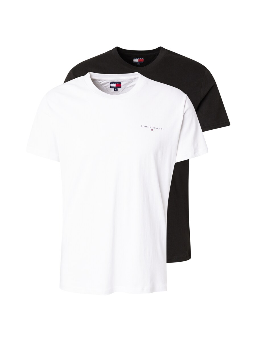 Классическая футболка Tommy Jeans Shirt, черный/белый
Классическая футболка Tommy Jeans Shirt, черный/белый