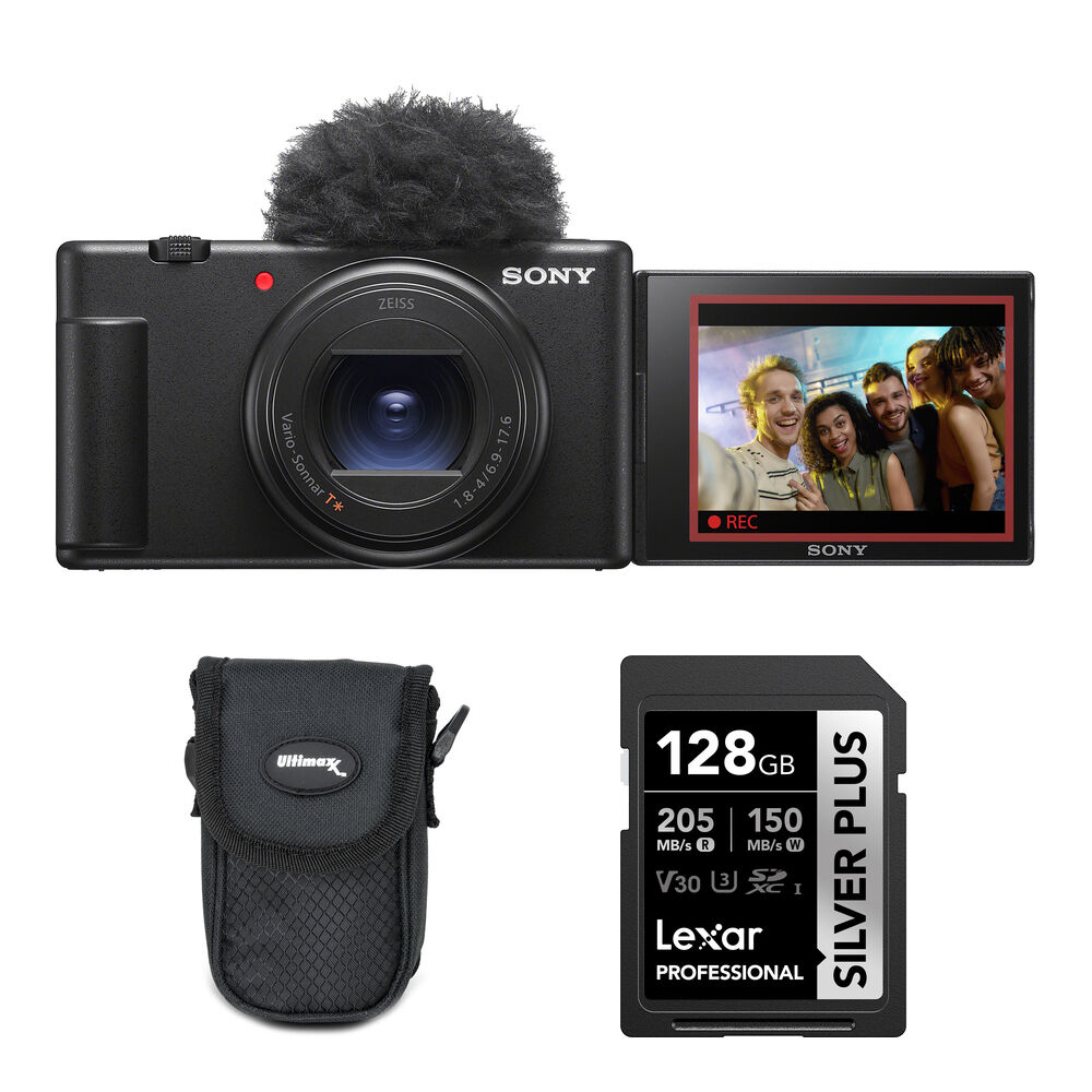 Цифровая камера Sony ZV-1 II Digital Camera with Accessory Kit (Black)
Цифровая камера Sony ZV-1 II Digital Camera with Accessory Kit (Black)