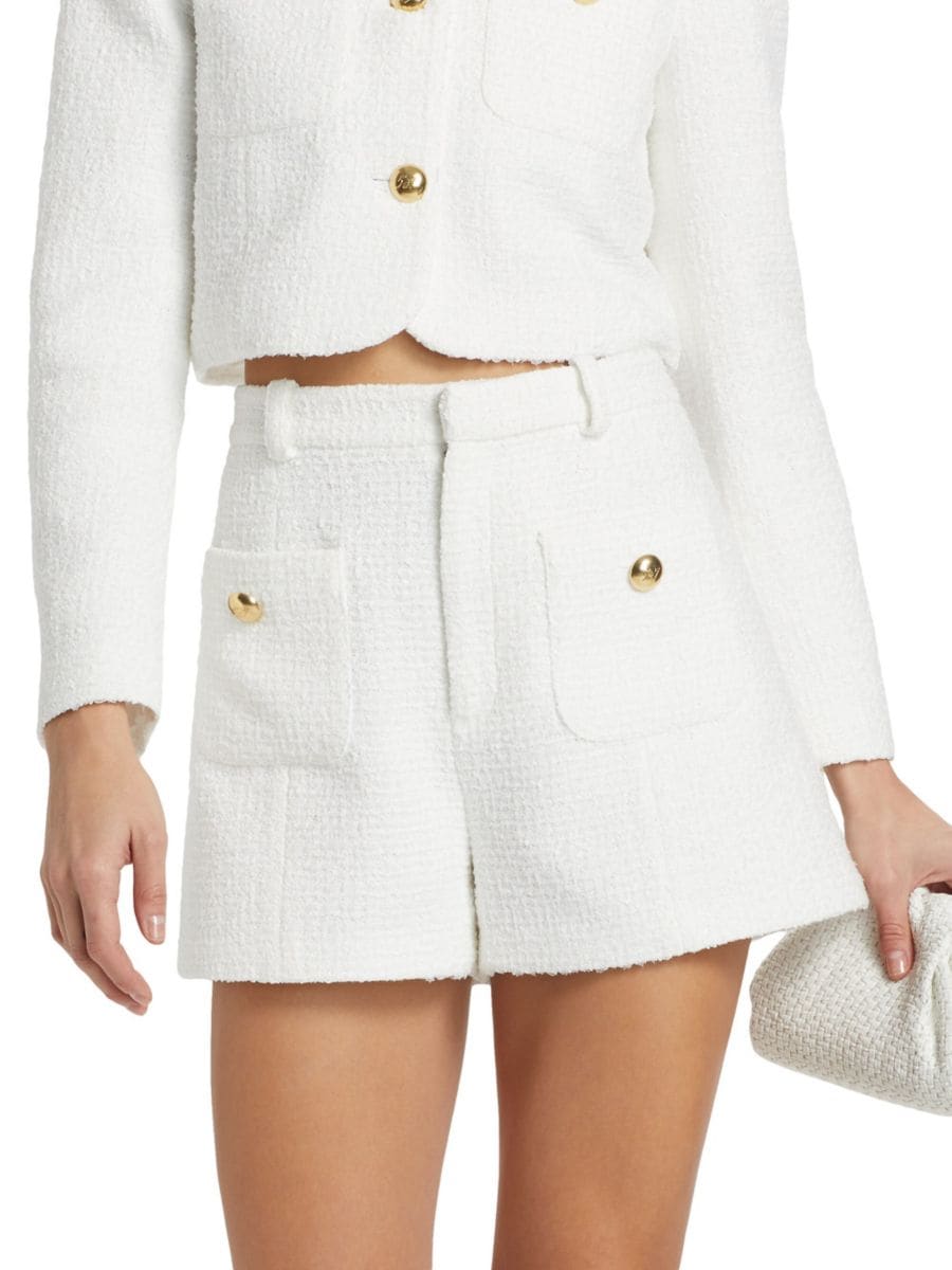 Твидовые шорты Auden Cinq à Sept, белый
Твидовые шорты Auden Cinq à Sept, белый