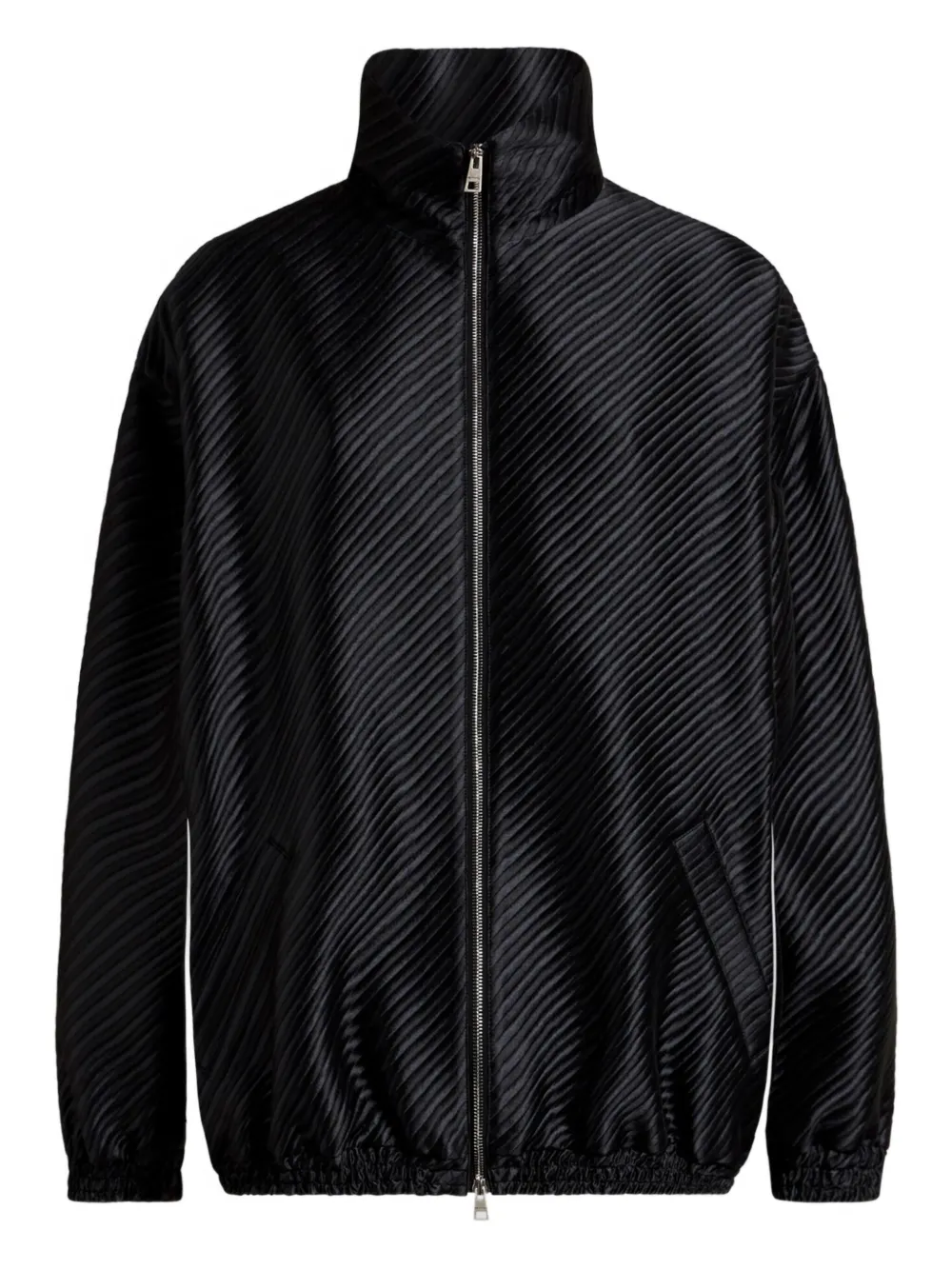 Жаккардовый бомбер в полоску ETRO, черный
Жаккардовый бомбер в полоску ETRO, черный