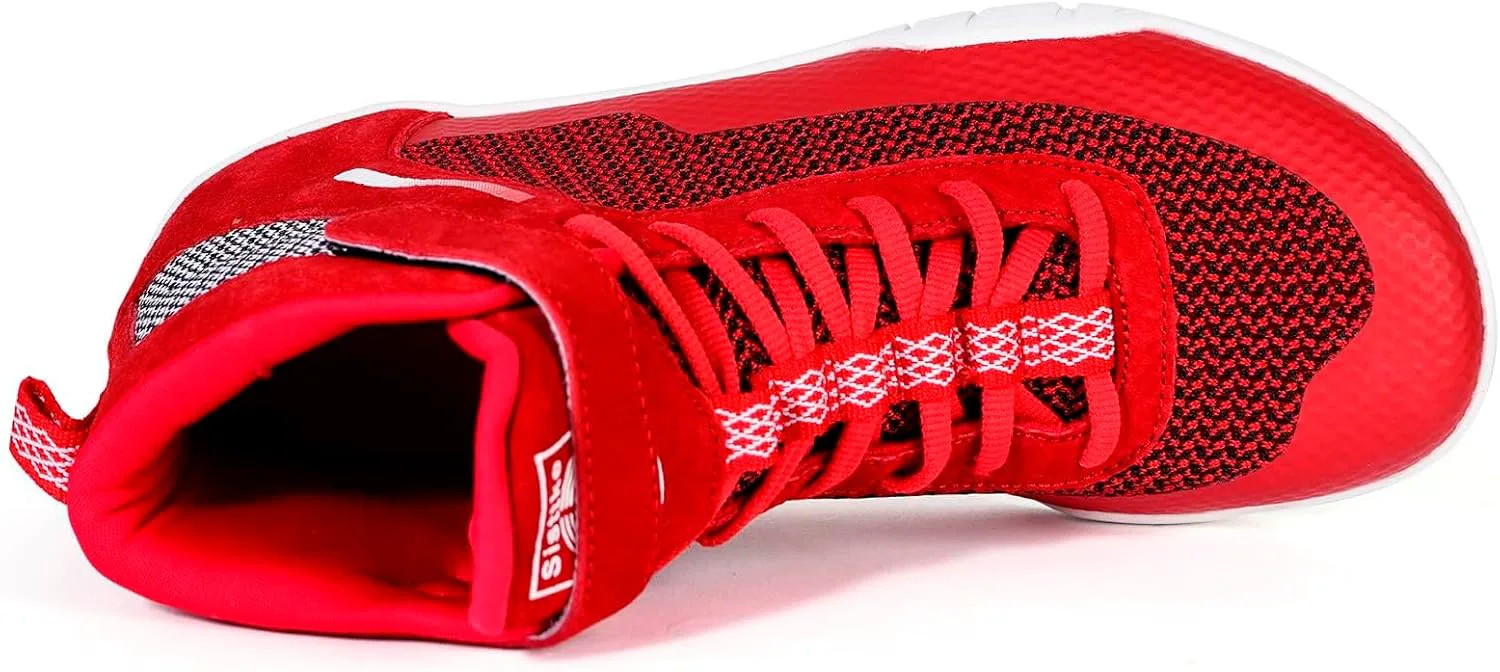 Борцовки Мужские Боксерские Кроссовки Для Фитнеса, Тяжелой Атлетики И Пауэрлифтинга С Подошвой Нулевого Контакта Sisttke, красный
Борцовки Мужские Боксерские Кроссовки Для Фитнеса, Тяжелой Атлетики И Пауэрлифтинга С Подошвой Нулевого Контакта Sisttke, красный