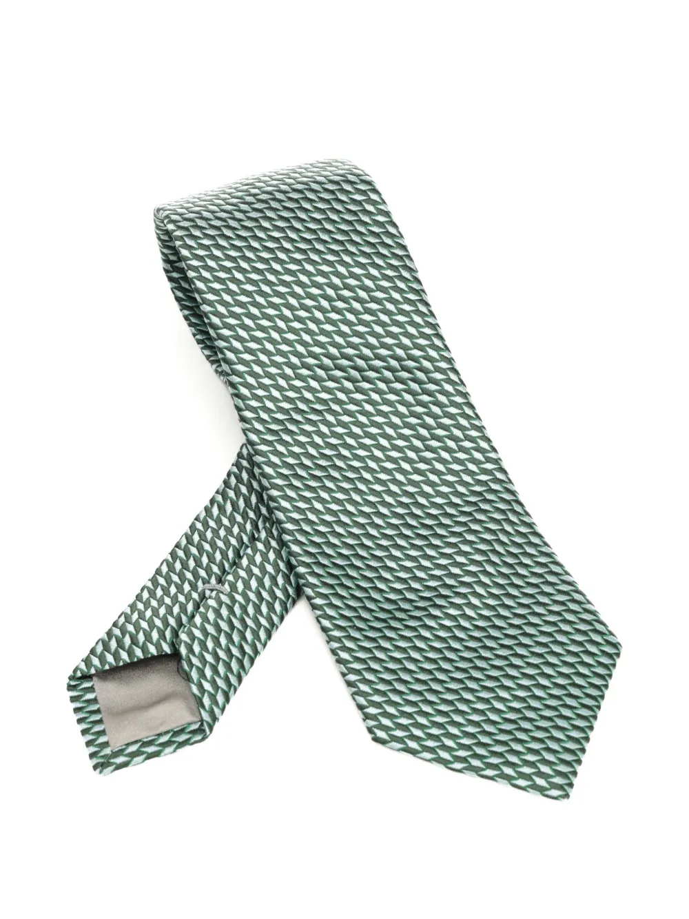 Галстук с геометрическим узором GIORGIO ARMANI, зеленый
Галстук с геометрическим узором GIORGIO ARMANI, зеленый