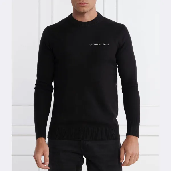Джемпер мужской Calvin Klein с логотипом бренда, черный
Джемпер мужской Calvin Klein с логотипом бренда, черный