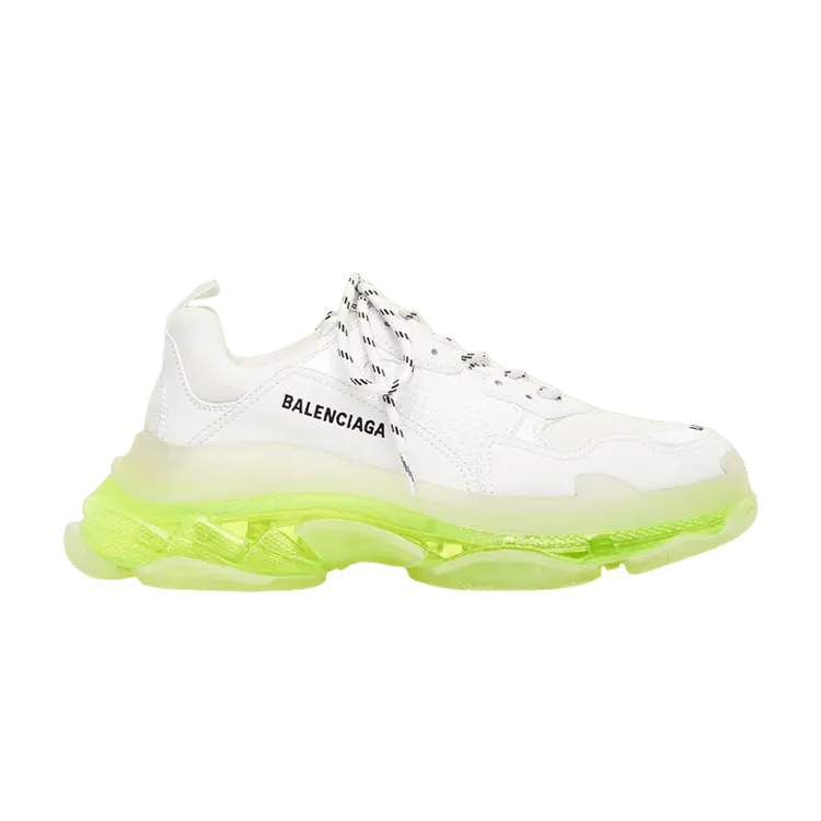 Кроссовки Balenciaga Triple S Sneaker 'Clear Sole - White Fluo Yellow', белый
Кроссовки Balenciaga Triple S Sneaker 'Clear Sole - White Fluo Yellow', белый