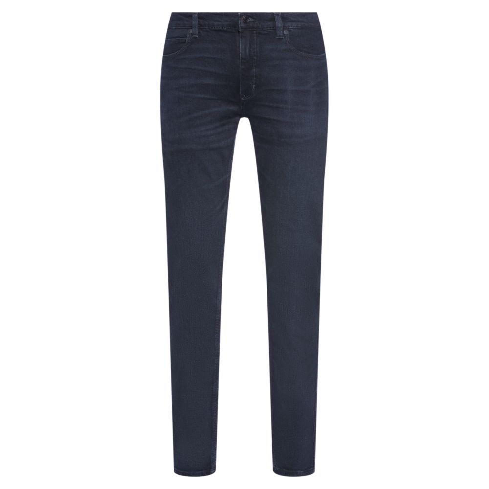 Джинсы экстра-узкого кроя из сине-черного эластичного денима HUGO
Джинсы экстра-узкого кроя из сине-черного эластичного денима HUGO