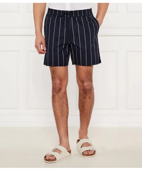 Шорты сандрю-4 Relaxed fit Boss Orange, синий 
Шорты сандрю-4 Relaxed fit Boss Orange, синий