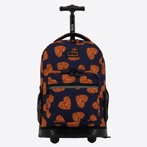 Ранцевая сумка на колесиках Sunrise J World, цвет love spangle
Ранцевая сумка на колесиках Sunrise J World, цвет love spangle