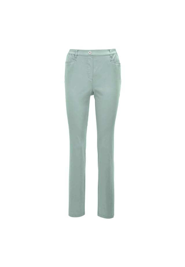 Короткий размер: легкие хлопковые брюки-стринги Martha Goldner, зеленый
Короткий размер: легкие хлопковые брюки-стринги Martha Goldner, зеленый