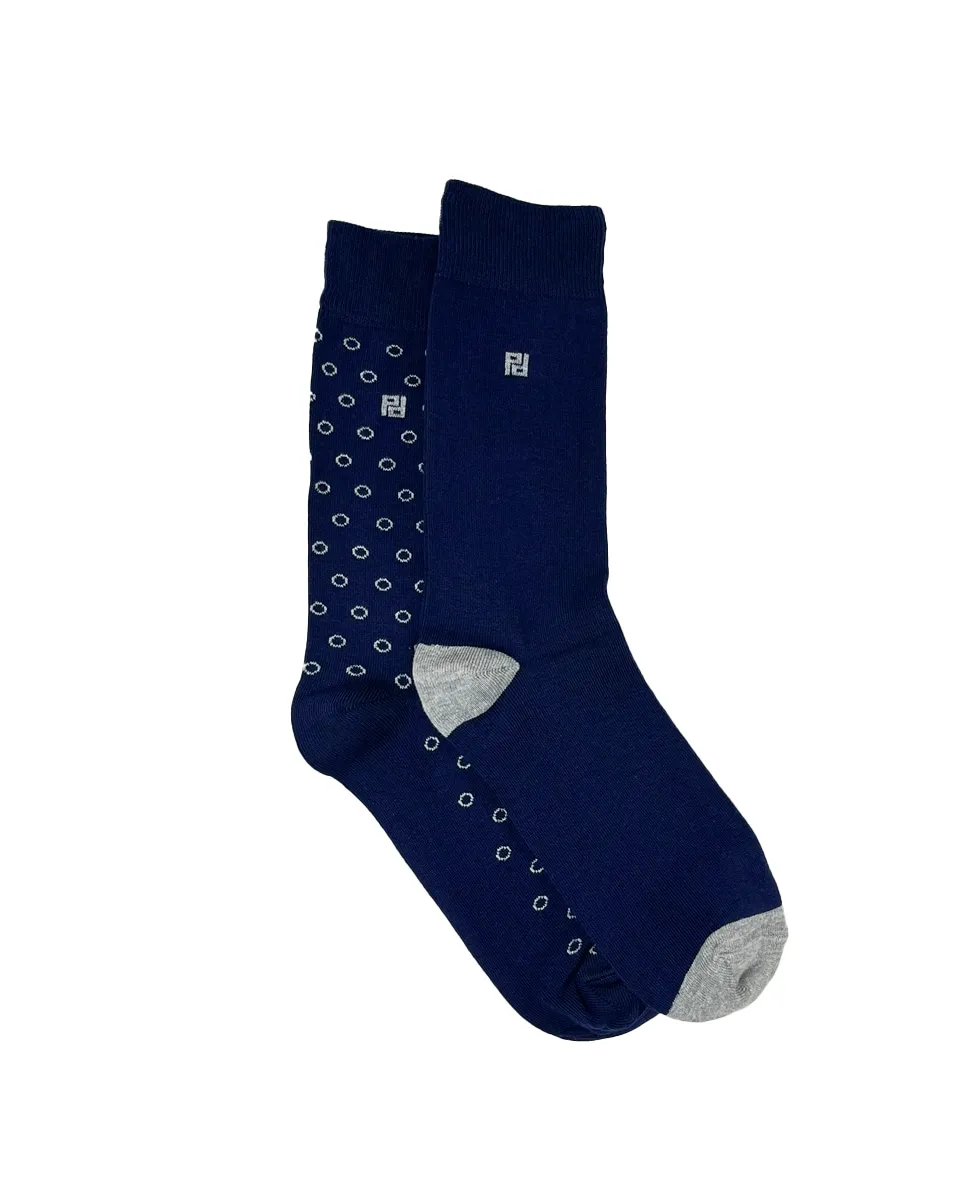 Набор из двух пар высоких мужских носков синего цвета Pertegaz, синий
Набор из двух пар высоких мужских носков синего цвета Pertegaz, синий