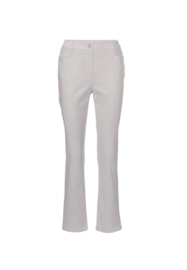 Короткий размер: легкие хлопковые брюки-стринги Martha Goldner, белый
Короткий размер: легкие хлопковые брюки-стринги Martha Goldner, белый