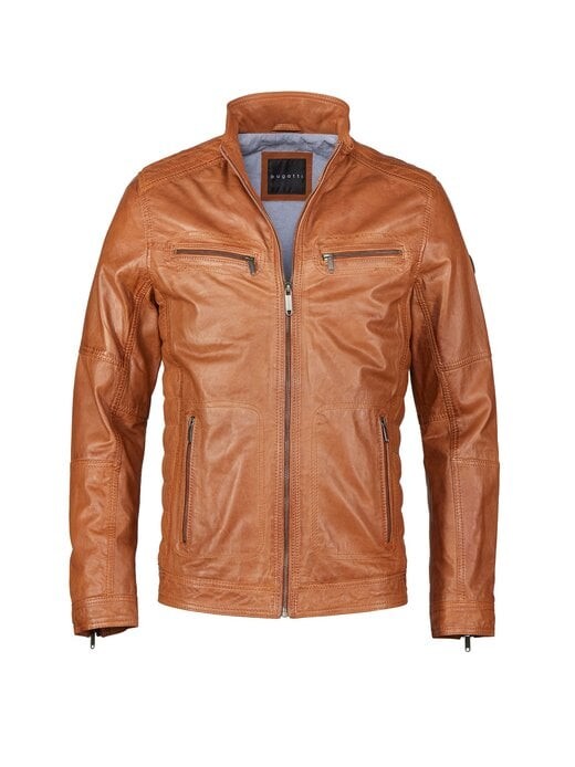 Кожаная куртка буфиделио Bugatti, коричневый
Кожаная куртка буфиделио Bugatti, коричневый
