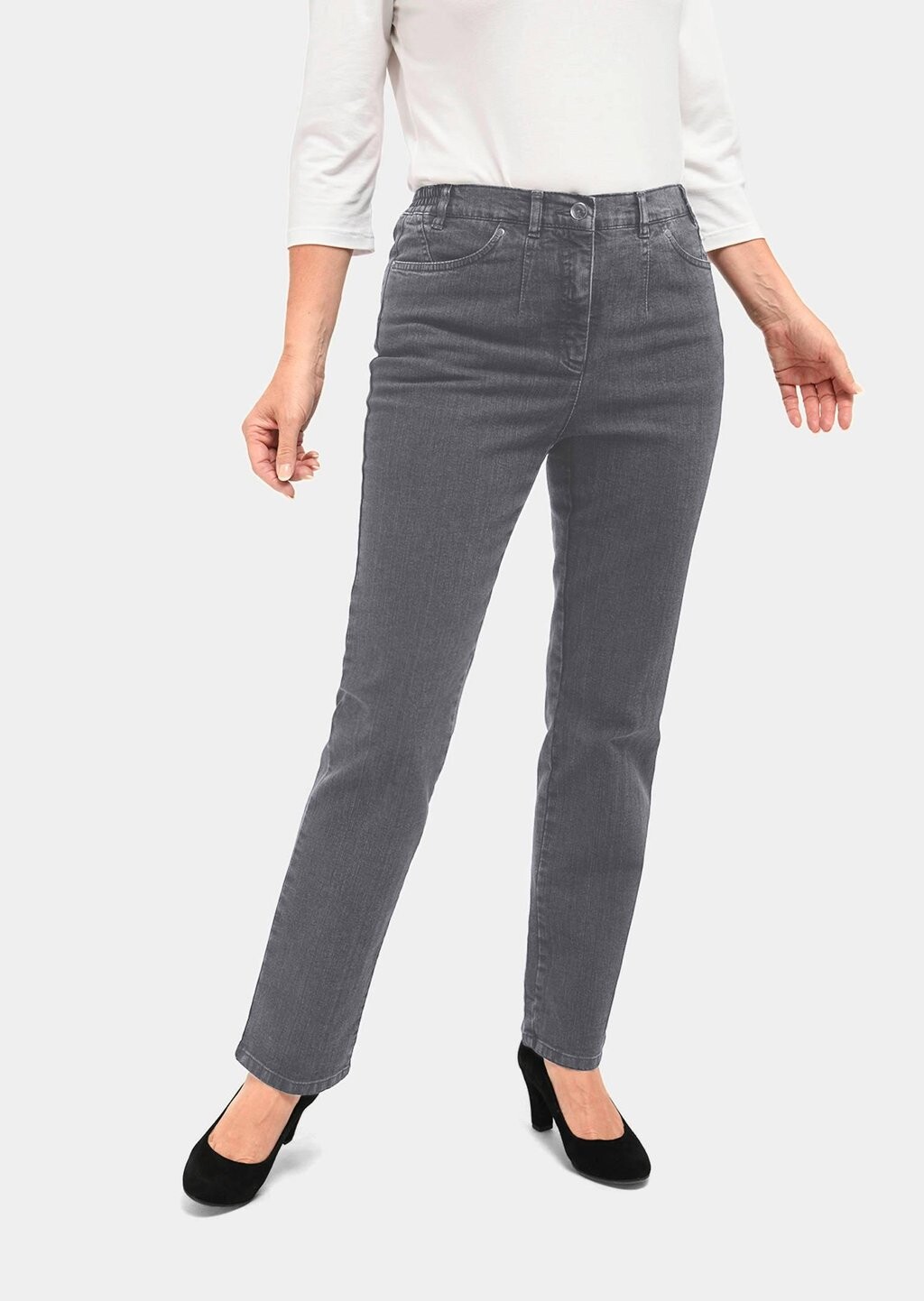 Джинсы прямого кроя GOLDNER, темно-серый
Джинсы прямого кроя GOLDNER, темно-серый