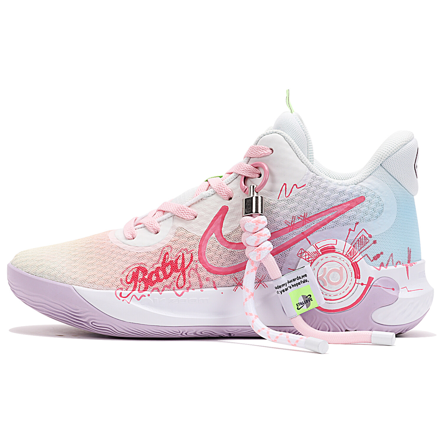 Кроссовки Nike KD Trey 5 IX Vintage Basketball Shoes Unisex Mid-top Pink/white, белый
Кроссовки Nike KD Trey 5 IX Vintage Basketball Shoes Unisex Mid-top Pink/white, белый