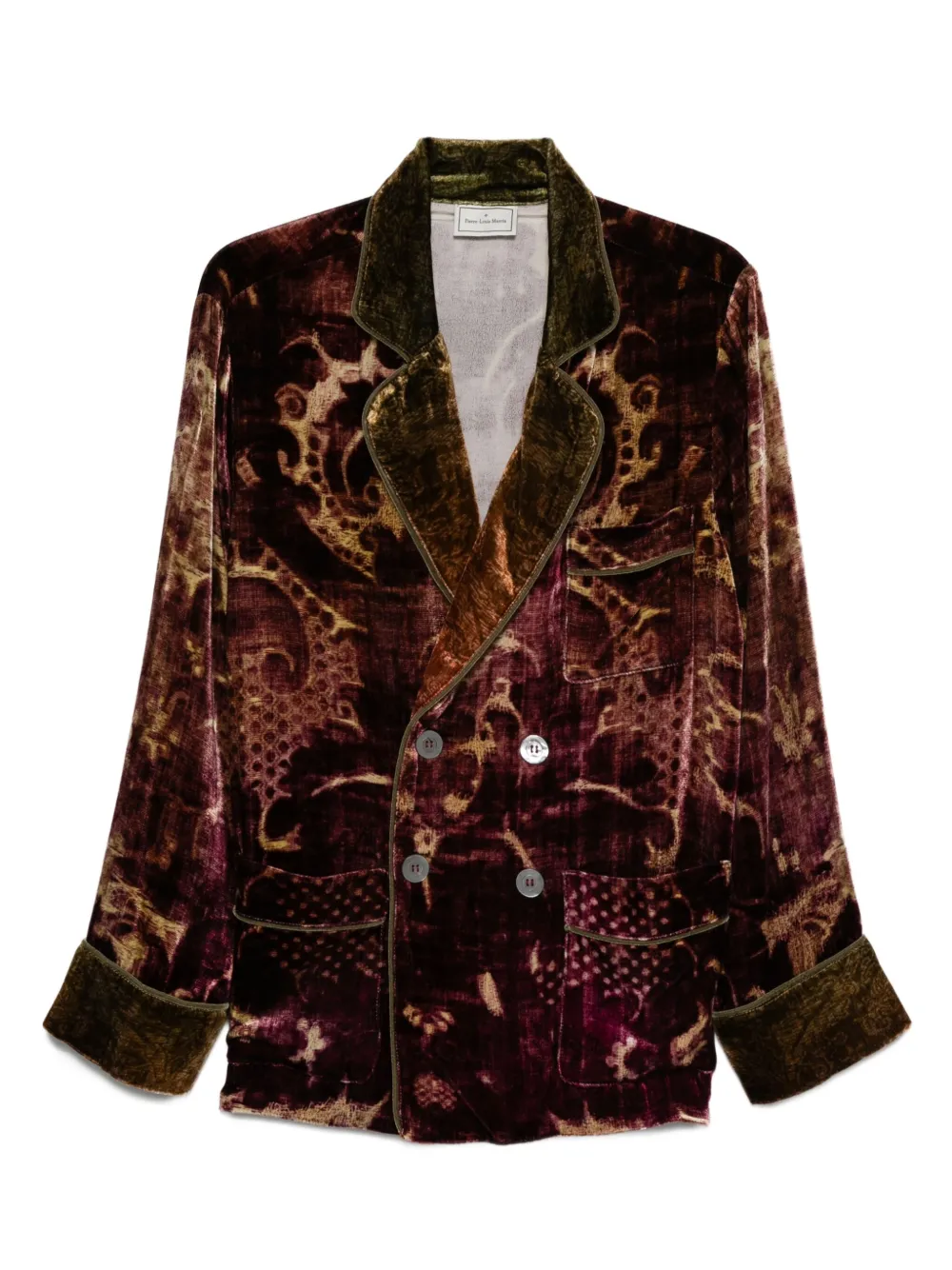 Бархатный блейзер Kanpur Pierre-Louis Mascia, красный
Бархатный блейзер Kanpur Pierre-Louis Mascia, красный