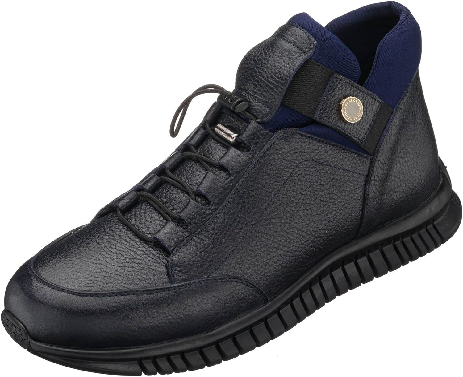 Мужские высокие модные кроссовки DALGALA большого размера из темно-синей кожи ручной работы
Мужские высокие модные кроссовки DALGALA большого размера из темно-синей кожи ручной работы