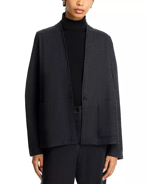Куртка с высоким воротником Eileen Fisher, серый
Куртка с высоким воротником Eileen Fisher, серый