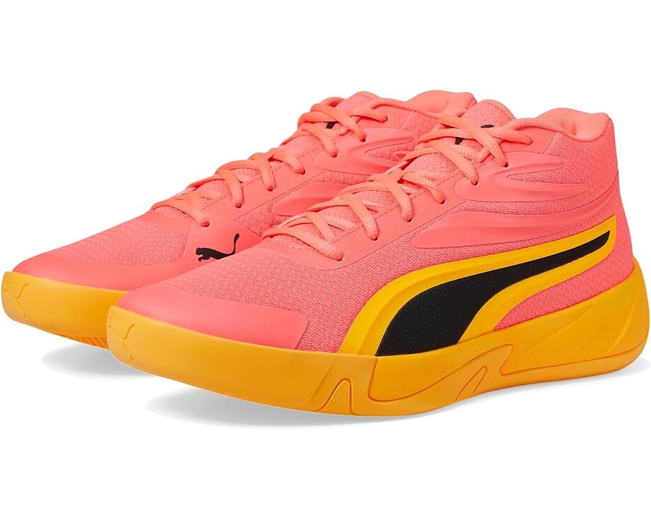 Кроссовки PUMA Court Pro, цвет Sunset Glow/Sun Stream 
Кроссовки PUMA Court Pro, цвет Sunset Glow/Sun Stream
