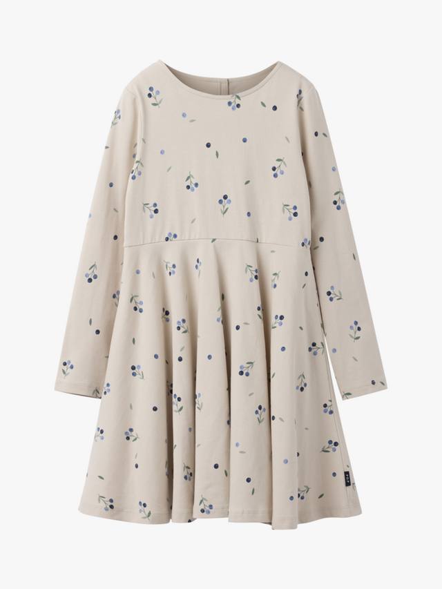 Детское платье с принтом черники из хлопка Polarn O. Pyret, Natural
Детское платье с принтом черники из хлопка Polarn O. Pyret, Natural