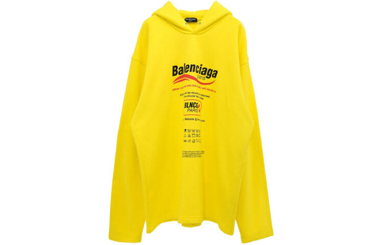 Толстовка женская Balenciaga с принтом, желтый / черный
Толстовка женская Balenciaga с принтом, желтый / черный