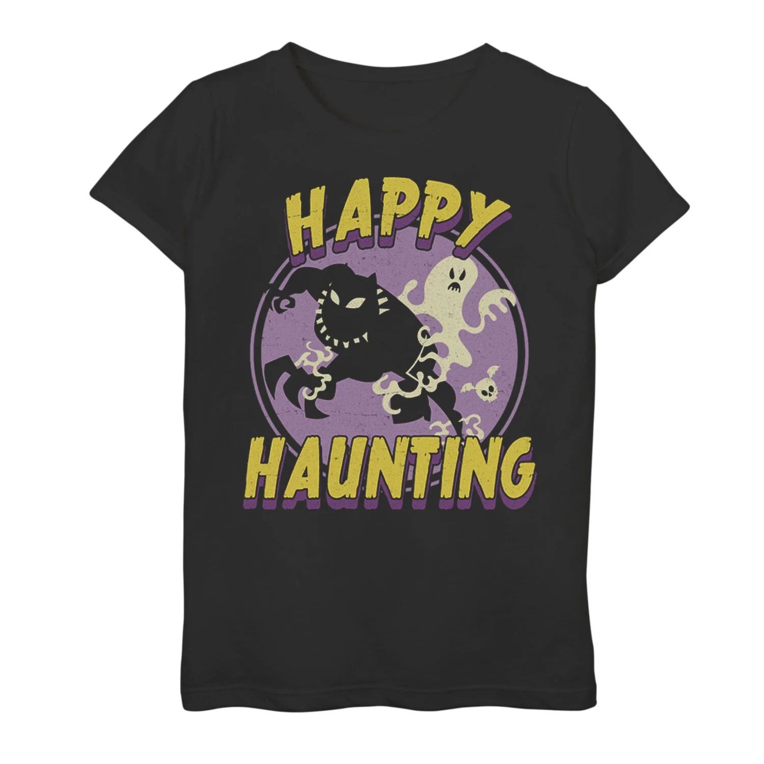 Футболка с рисунком «Чёрная пантера Marvel» для девочек 7–16 лет «Happy Haunting Halloween» Marvel
Футболка с рисунком «Чёрная пантера Marvel» для девочек 7–16 лет «Happy Haunting Halloween» Marvel
