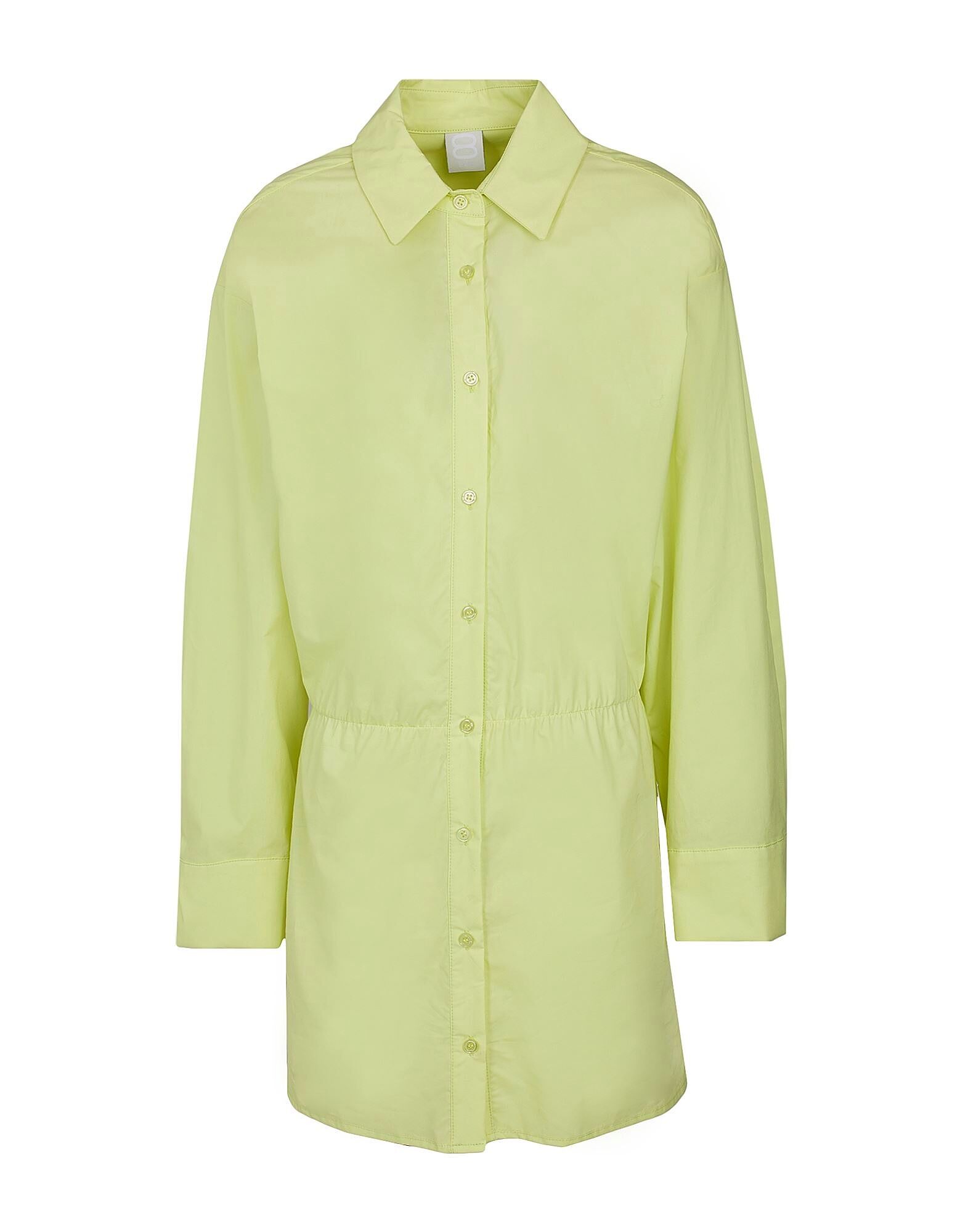 Мини-платье Cotton-Blend Mini Shirt Dress 8 By Yoox, лаймовый
Мини-платье Cotton-Blend Mini Shirt Dress 8 By Yoox, лаймовый