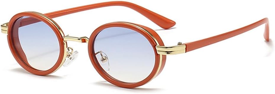 Защитные солнцезащитные очки для мужчин и женщин | Маленькие овальные, в стиле панк, градиентный чайный оттенок | для вождения и занятий спортом на открытом воздухе generic, Orange Blue Gradient
Защитные солнцезащитные очки для мужчин и женщин | Маленькие овальные, в стиле панк, градиентный чайный оттенок | для вождения и занятий спортом на открытом воздухе generic, Orange Blue Gradient