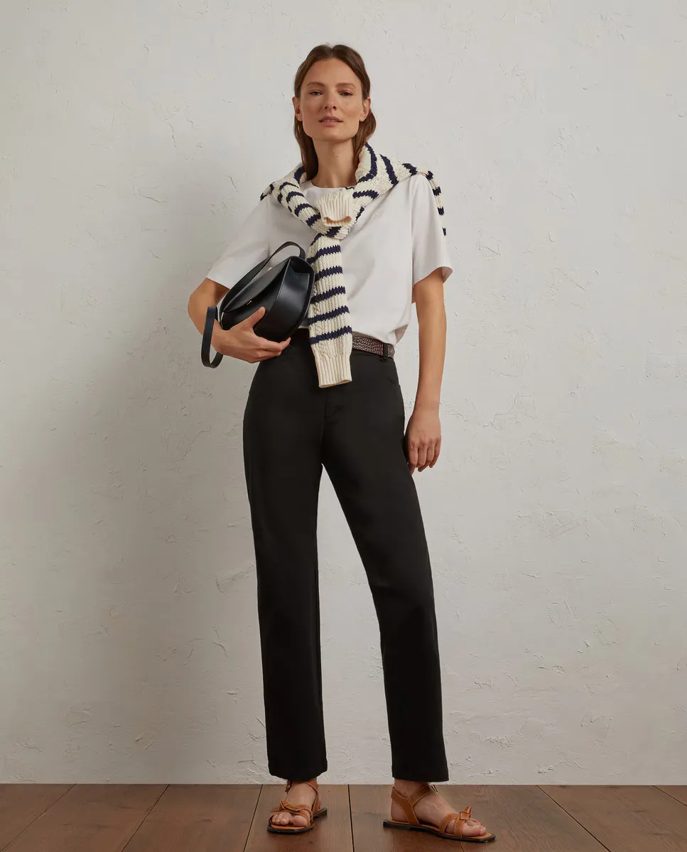 Прямые брюки с 5 карманами Lloyd's, чёрный
Прямые брюки с 5 карманами Lloyd's, чёрный