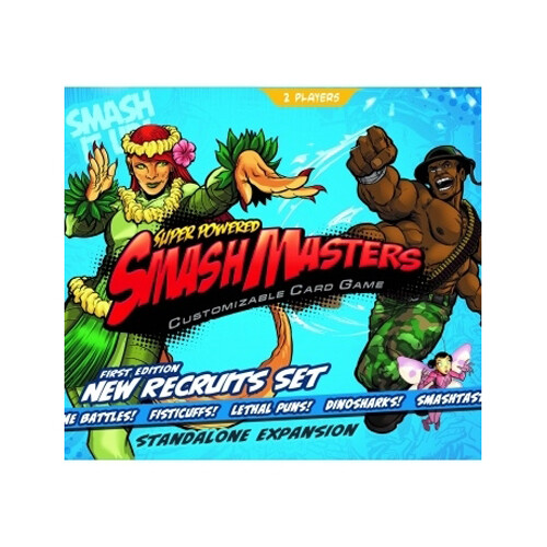 Настольная игра Super Powered Smash Masters New Recruits Expansion Set
Настольная игра Super Powered Smash Masters New Recruits Expansion Set