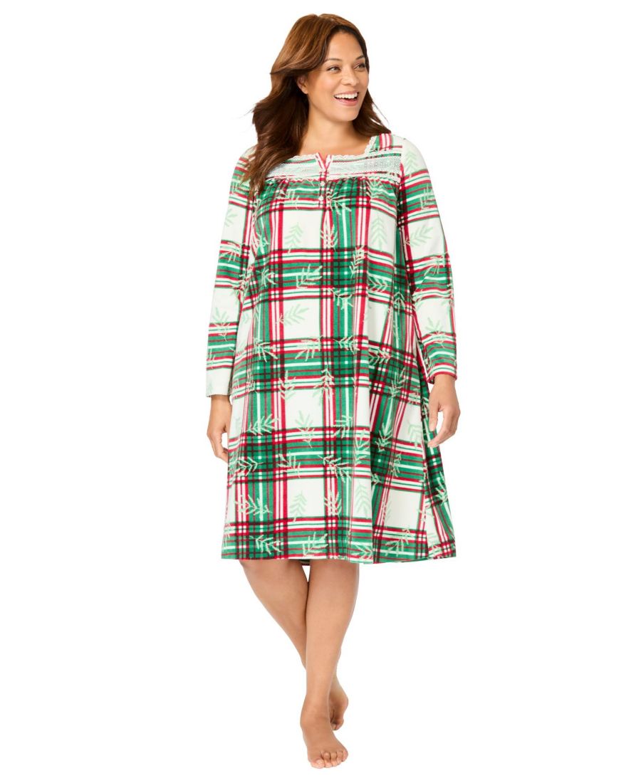 Платье с длинными рукавами больших размеров Only Necessities, Emerald winter plaid
Платье с длинными рукавами больших размеров Only Necessities, Emerald winter plaid