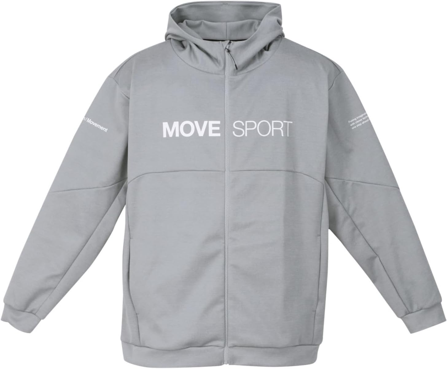 Толстовка с капюшоном Move Sports, на молнии, мужская, серый
Толстовка с капюшоном Move Sports, на молнии, мужская, серый