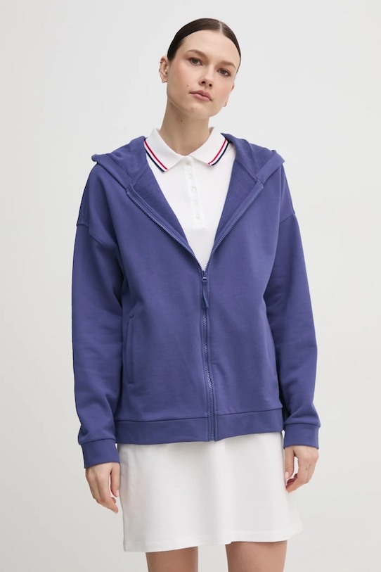 Хлопковая толстовка United Colors Of Benetton, фиолетовый
Хлопковая толстовка United Colors Of Benetton, фиолетовый