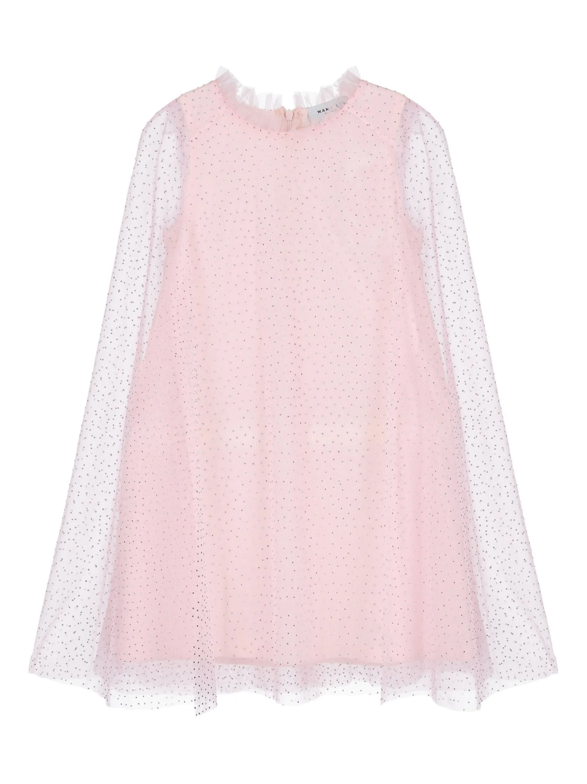 Платье-накидка, украшенная шифоном Mama Luma Kids, розовый
Платье-накидка, украшенная шифоном Mama Luma Kids, розовый