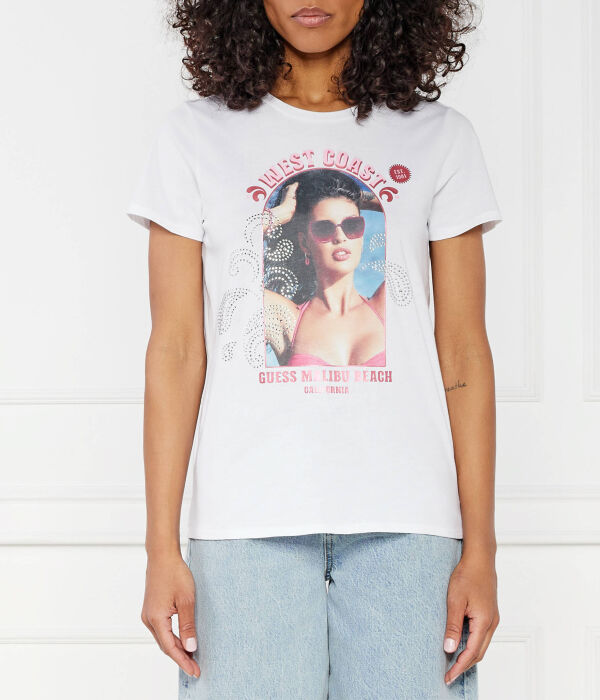Футболка Guess Jeans Regular Fit с рисунком, белый
Футболка Guess Jeans Regular Fit с рисунком, белый