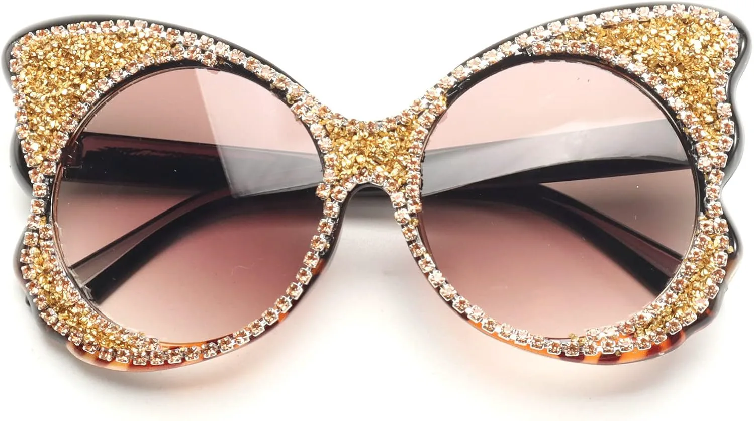 Большие солнцезащитные очки «кошачий глаз» для женщин, винтажные солнцезащитные очки со стразами, ретро-очки в виде бабочек с кристаллами и бриллиантами mincl, Gold
Большие солнцезащитные очки «кошачий глаз» для женщин, винтажные солнцезащитные очки со стразами, ретро-очки в виде бабочек с кристаллами и бриллиантами mincl, Gold