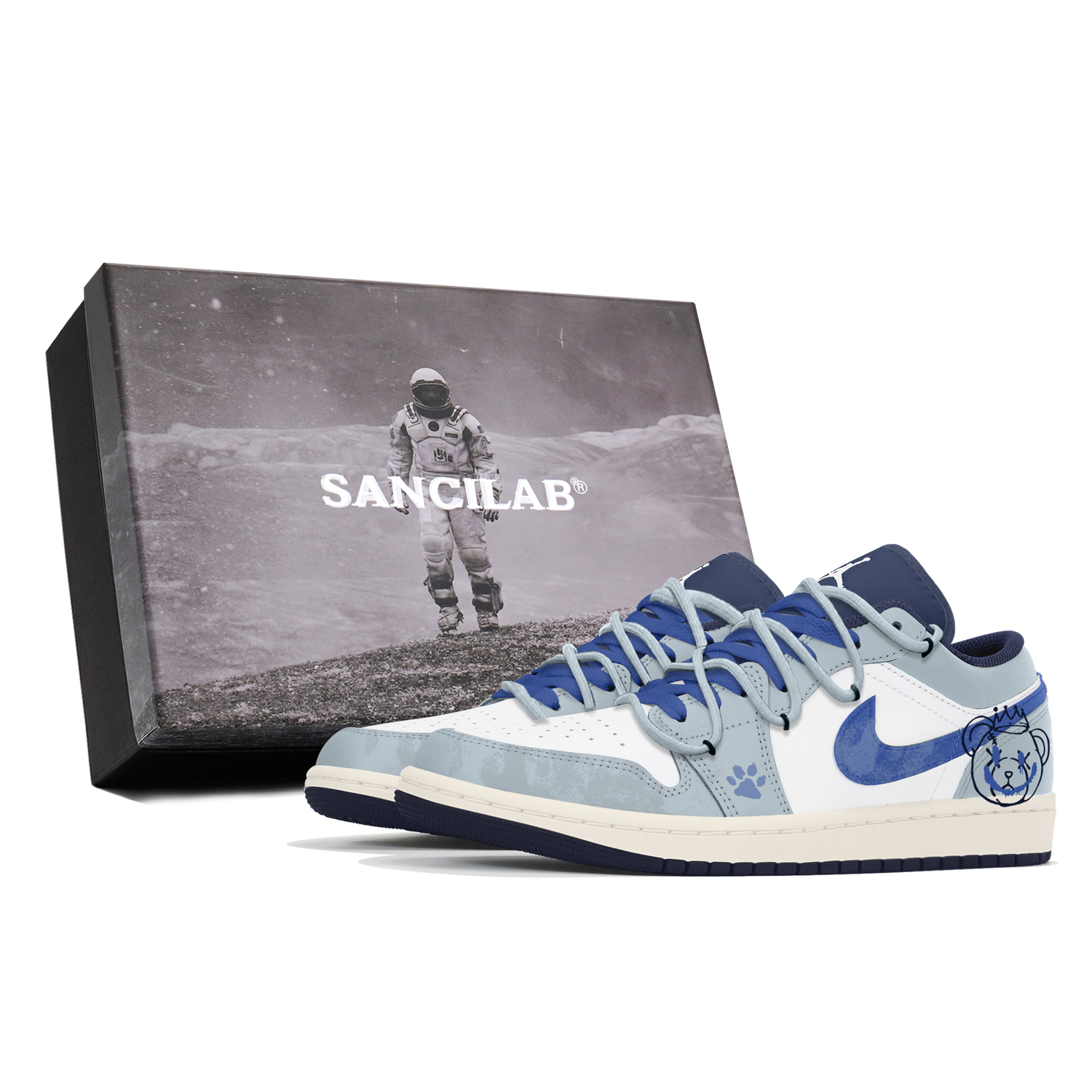 Air 1 Износостойкие Низкие Кроссовки Винтажные Баскетбольные Мужские Серо-Голубые Jordan
Air 1 Износостойкие Низкие Кроссовки Винтажные Баскетбольные Мужские Серо-Голубые Jordan