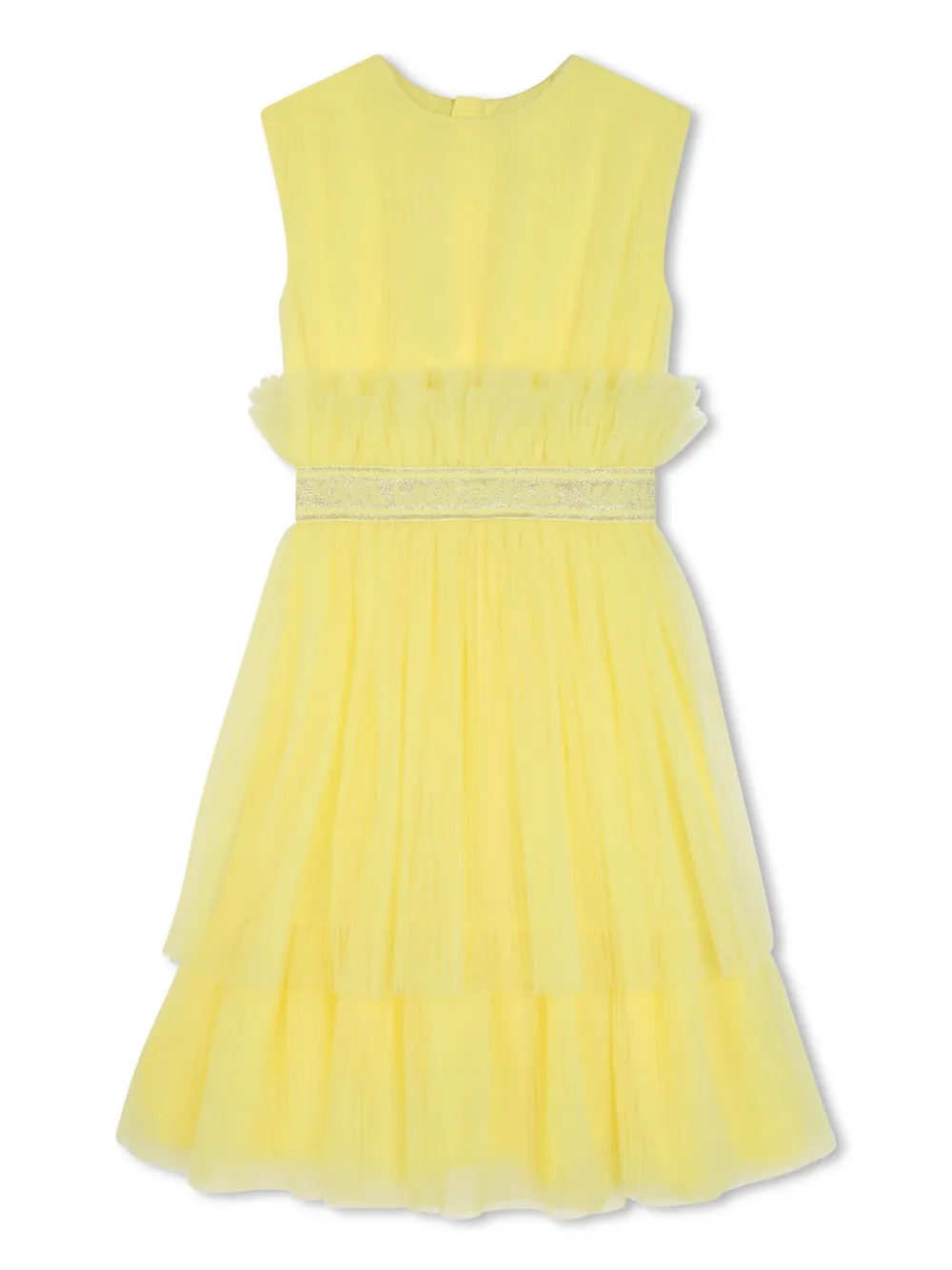 Платье А-силуэта с тюлем KARL LAGERFELD KIDS, желтый
Платье А-силуэта с тюлем KARL LAGERFELD KIDS, желтый