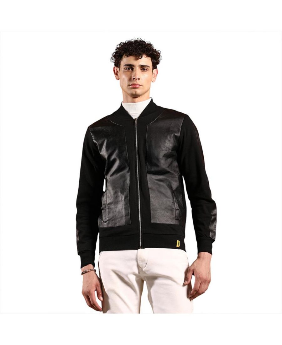 Мужская куртка-бомбер Onyx Black Self-Block Campus Sutra, Black
Мужская куртка-бомбер Onyx Black Self-Block Campus Sutra, Black