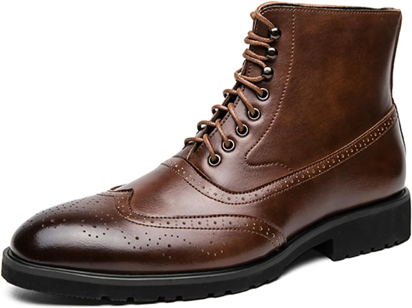Мужские кожаные броги Ephirebra с крыльями, шнуровкой, оксфорды, удобные ботинки с нескользящей подошвой, зауженный носок, высокие ретро-башмаки до щиколотки, темно-коричневый
Мужские кожаные броги Ephirebra с крыльями, шнуровкой, оксфорды, удобные ботинки с нескользящей подошвой, зауженный носок, высокие ретро-башмаки до щиколотки, темно-коричневый