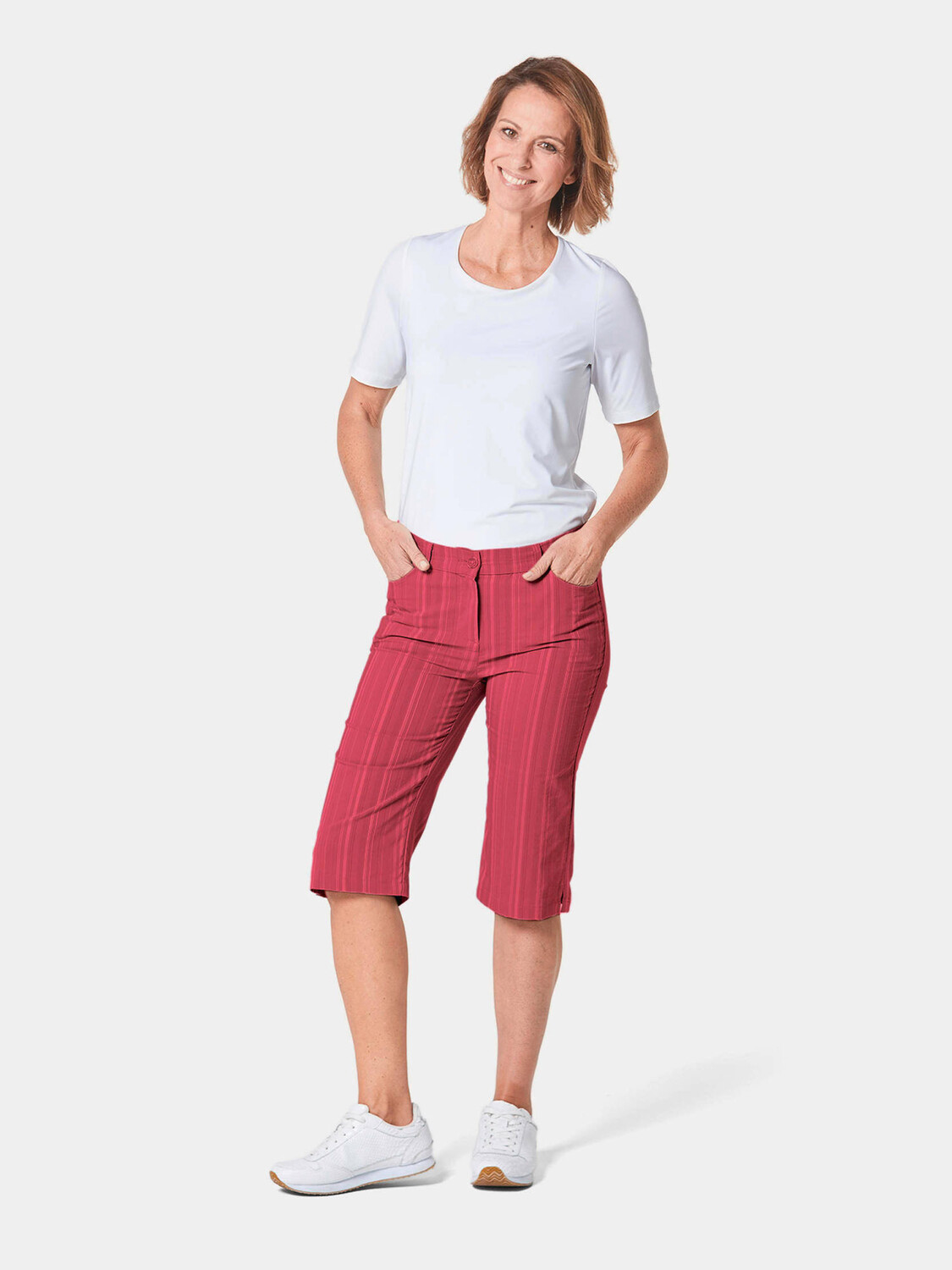 Брюки GOLDNER Struktur Bermuda, красный
Брюки GOLDNER Struktur Bermuda, красный