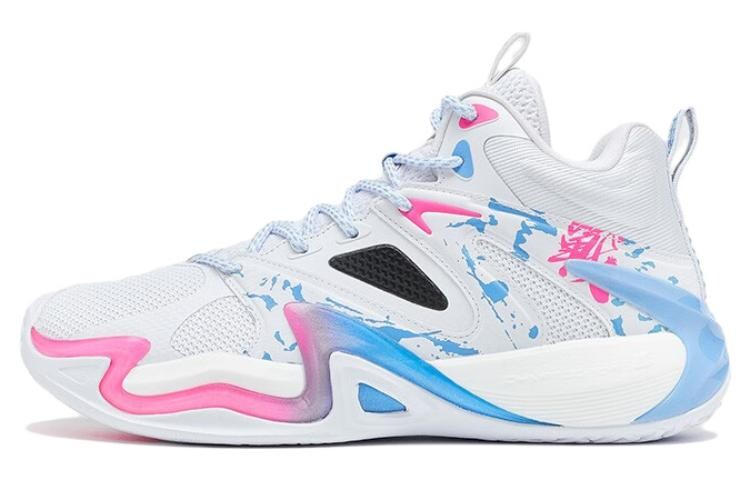 Баскетбольные кроссовки мужские среднего размера, новые, белые/синие
Баскетбольные кроссовки мужские среднего размера, новые, белые/синие