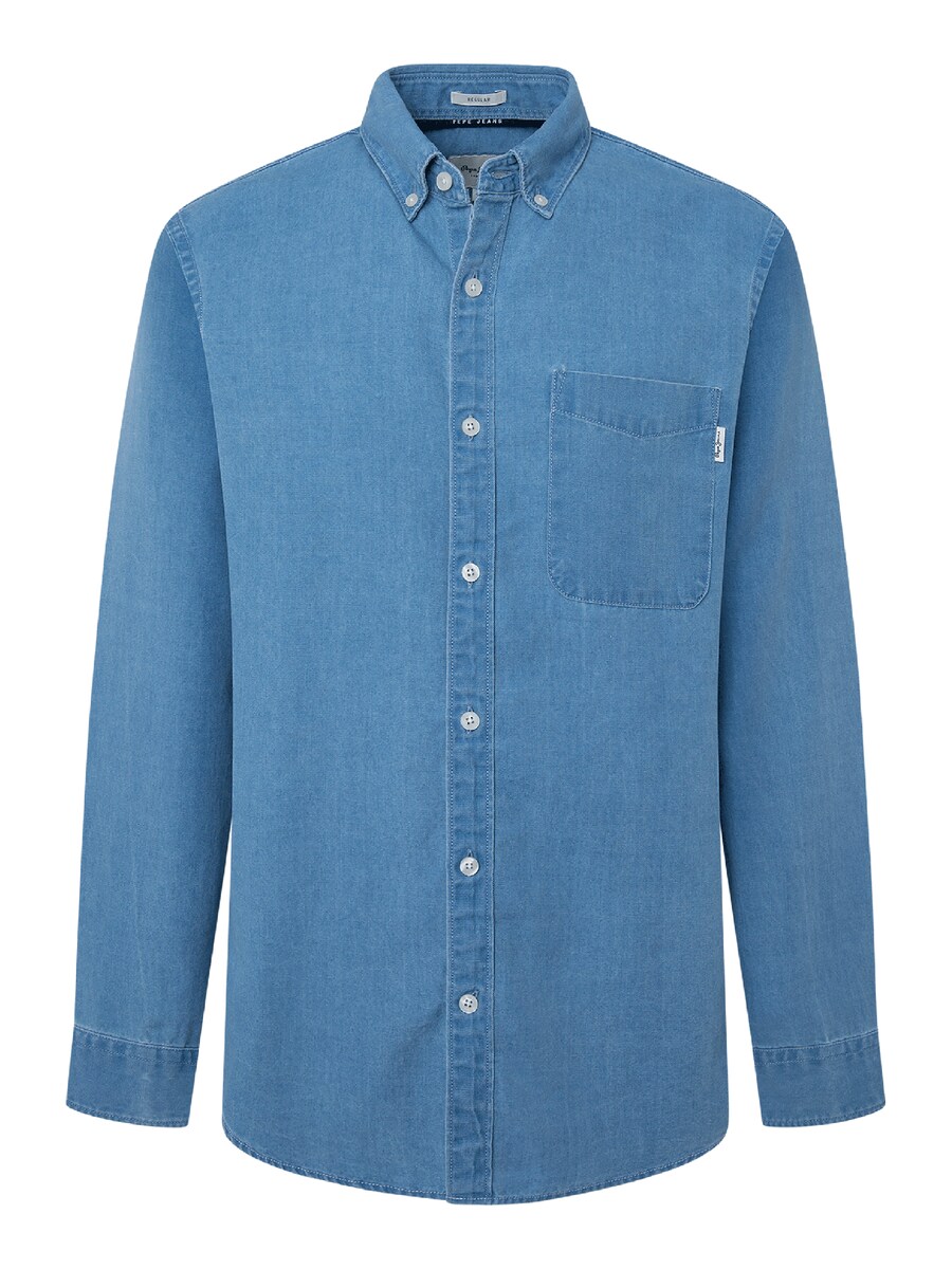 Рубашка на пуговицах классического кроя Pepe Jeans MAISON, Blue denim
Рубашка на пуговицах классического кроя Pepe Jeans MAISON, Blue denim