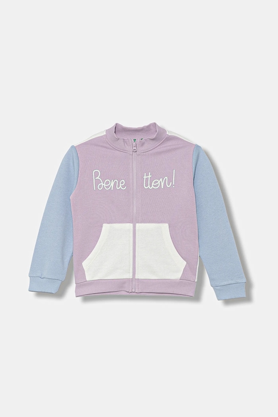 Детская хлопковая толстовка United Colors Of Benetton, фиолетовый
Детская хлопковая толстовка United Colors Of Benetton, фиолетовый