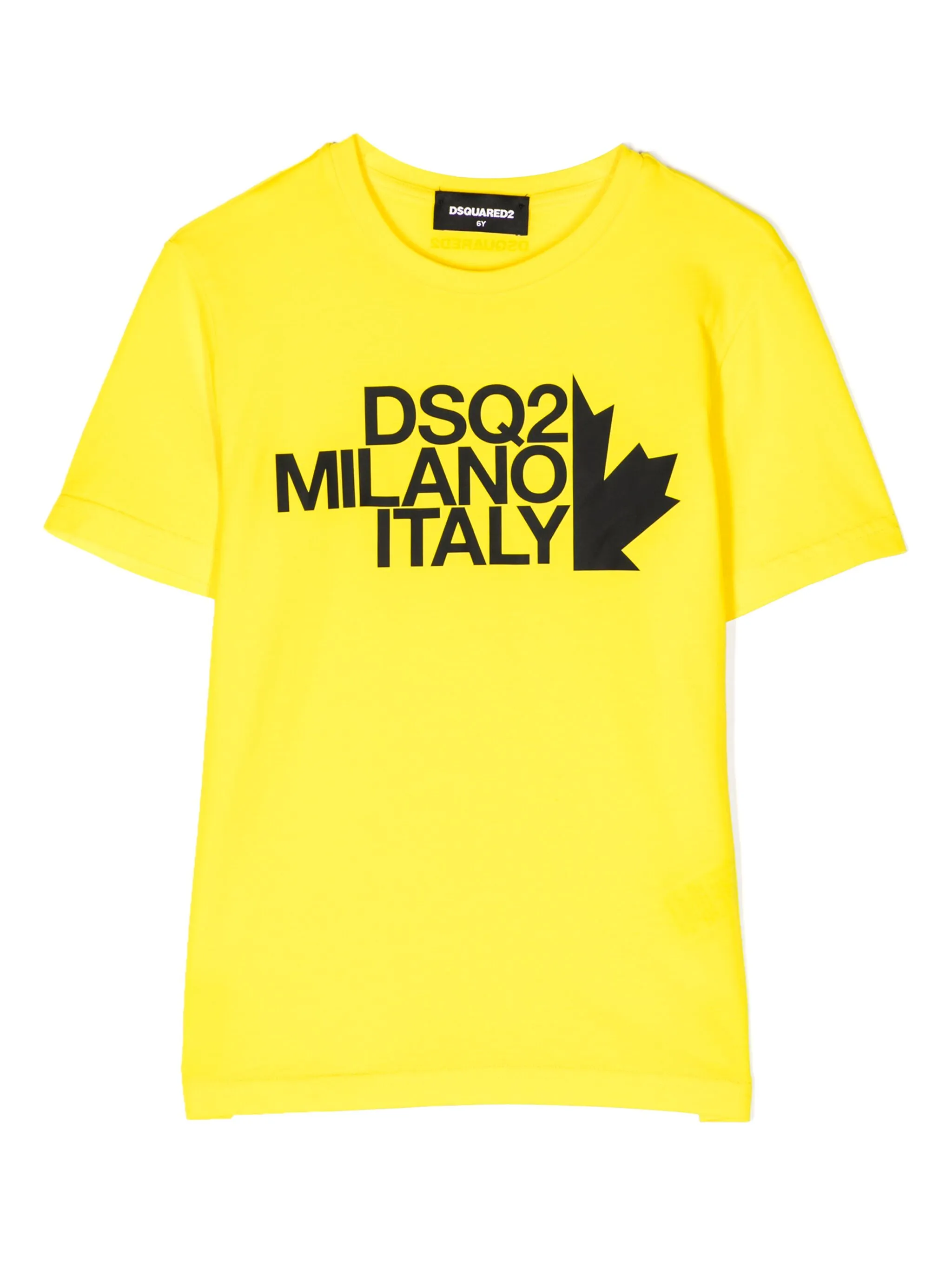 Футболка с короткими рукавами и логотипом Dsquared2 Kids, желтый
Футболка с короткими рукавами и логотипом Dsquared2 Kids, желтый