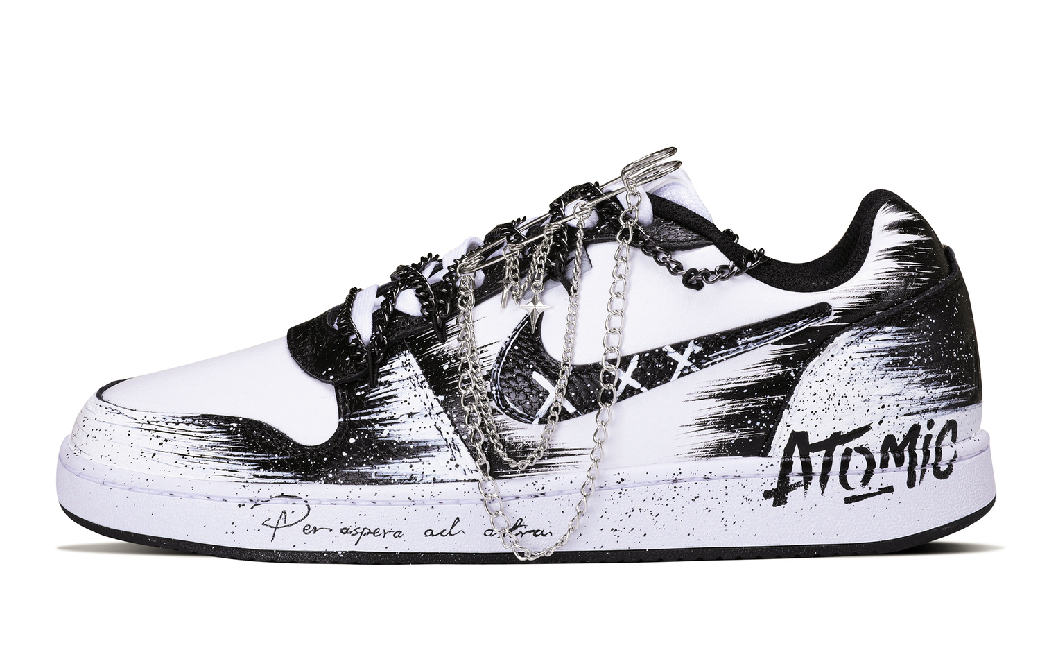 Nike Eberson ink chain edge низкие скейтерские кроссовки мужские black white
Nike Eberson ink chain edge низкие скейтерские кроссовки мужские black white