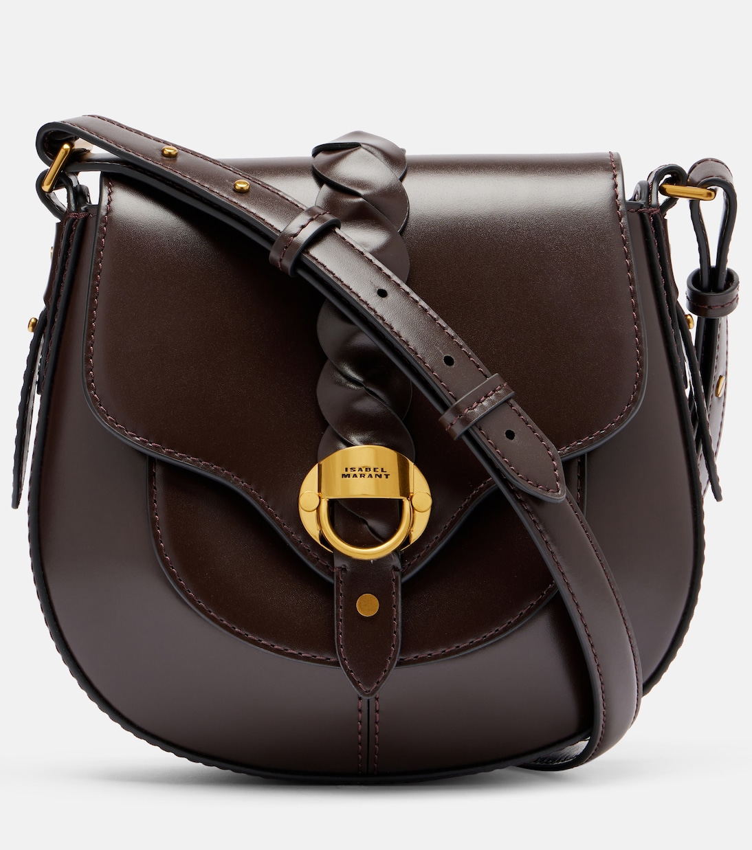 Алтай маленькая кожаная сумка через плечо Isabel Marant, коричневый
Алтай маленькая кожаная сумка через плечо Isabel Marant, коричневый