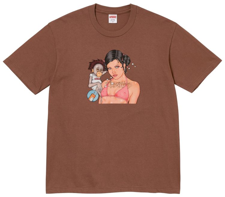 Футболка Supreme Angel Tee, коричневый
Футболка Supreme Angel Tee, коричневый