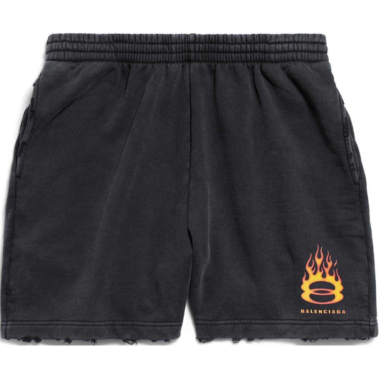 Повседневные шорты мужские черные Balenciaga, черный
Повседневные шорты мужские черные Balenciaga, черный