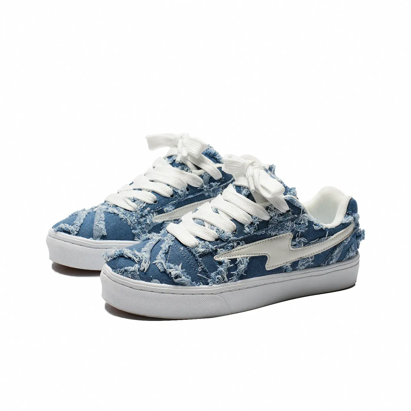 OAOQ Скользоустойчивые амортизирующие износостойкие легкие дышащие увеличивающие рост низкие скейтборд кроссовки унисекс - джинсовый синий, цвет Denim Blue
OAOQ Скользоустойчивые амортизирующие износостойкие легкие дышащие увеличивающие рост низкие скейтборд кроссовки унисекс - джинсовый синий, цвет Denim Blue